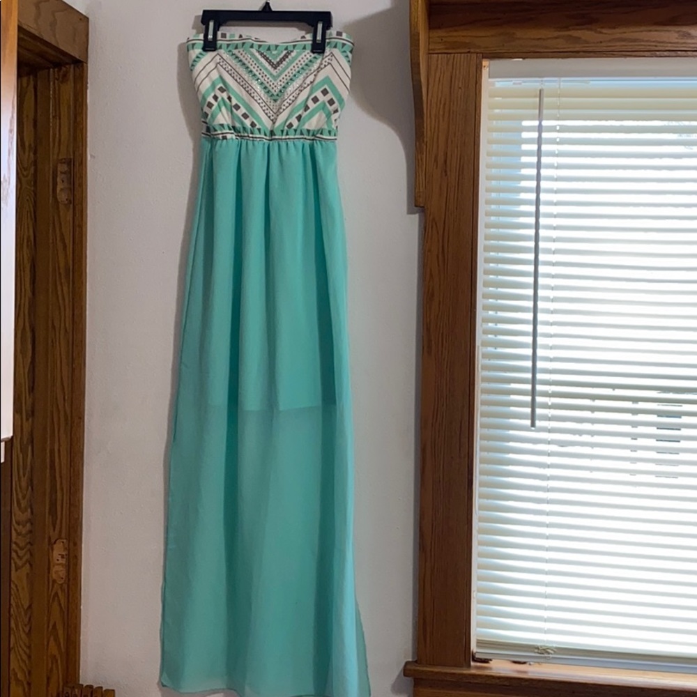 🎈Strapless maxi Dress